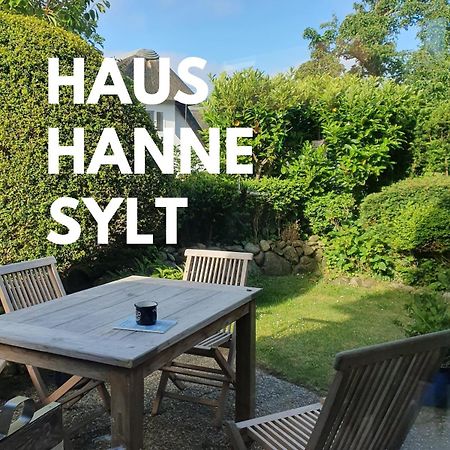 Haus Hanne Sylt Ferienhaus Exterior foto